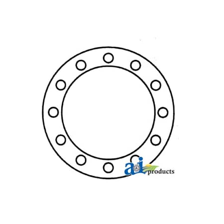 A & I Products Axle Shim, Axle Housing Outer; .004 8" x8" x1" A-183259M1